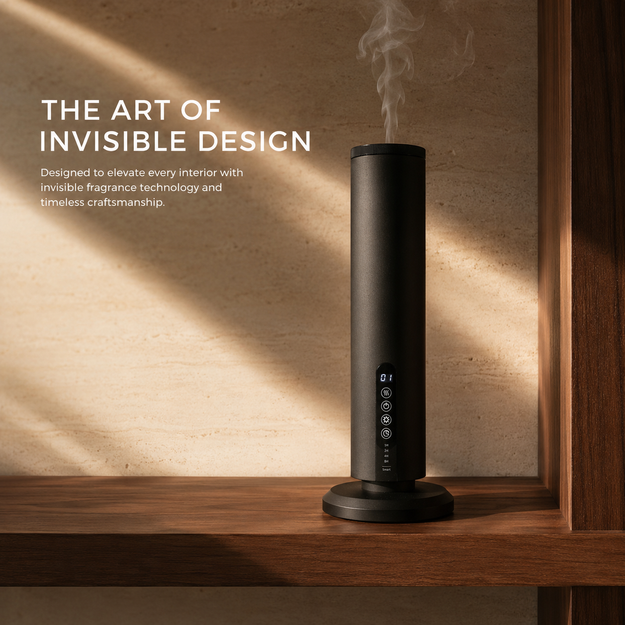 The Atomist - Luxe Waterloze Geurdiffuser met App | Tot 100 m²